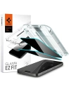 Sticlă securizată Spigen GLAS.tR ez Fit Apple iPhone 15 Pro Max Privacy [2 PACK]
