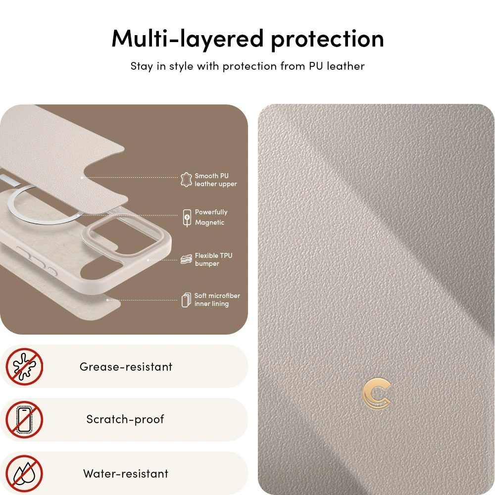 Hurtownia GSM - Etui Spigen Cyrill Classic Charm Mag MagSafe Apple iPhone 15 Pro Max Cream - SPN2986 - {ean13} - Hurt