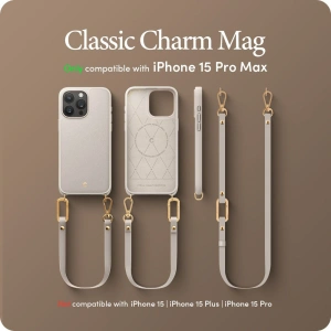 Hurtownia GSM - Etui Spigen Cyrill Classic Charm Mag MagSafe Apple iPhone 15 Pro Max Crem - SPN2986 - {ean13} - Hurt