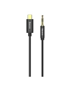 Kabel audio USB-C do mini jack 3,5mm Baseus Yiven 1.2m (černý)
