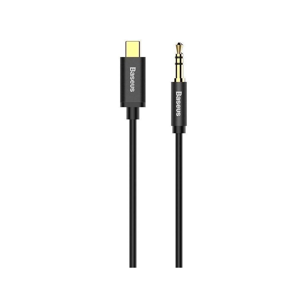 Hurtownia GSM - Kabel audio USB-C do mini jack 3,5mm Baseus Yiven 1.2m (černý) - BSU357BLK - {ean13} - Hurt