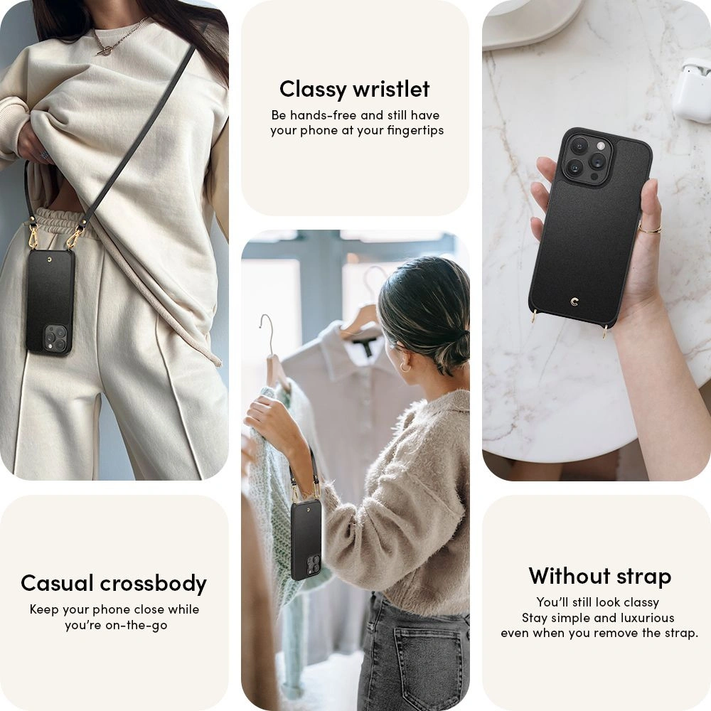 Hurtownia GSM - Etui Spigen Cyrill Classic Charm Mag MagSafe Apple iPhone 15 Pro Max Fekete - SPN2987 - {ean13} - Hurt