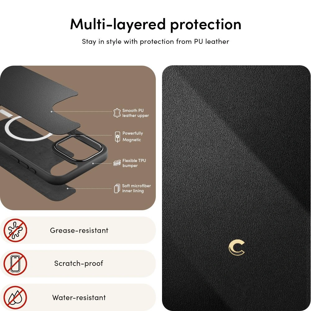 Hurtownia GSM - Etui Spigen Cyrill Classic Charm Mag MagSafe Apple iPhone 15 Pro Max Black - SPN2987 - {ean13} - Hurt