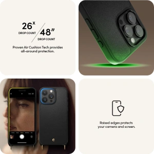 Hurtownia GSM - Etui Spigen Cyrill Classic Charm Mag MagSafe Apple iPhone 15 Pro Max Černé - SPN2987 - {ean13} - Hurt