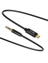 Hurtownia GSM - Cablul audio USB-C la mini jack 3,5mm Baseus Yiven 1.2m (negru) - BSU357BLK - {ean13} - Hurt
