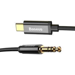 Baseus Yiven USB-C to Mini Jack 3,5mm 1.2m Black