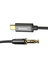 Hurtownia GSM - Kabel audio USB-C do mini jack 3,5mm Baseus Yiven 1.2m (černý) - BSU357BLK - {ean13} - Hurt