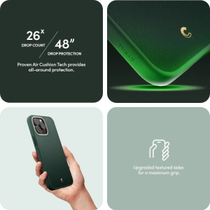 Wholesale Spigen Cyrill Kajuk Mag MagSafe Apple iPhone 15 Pro Max Forest Green - SPN2988 - {ean13} - Hurt