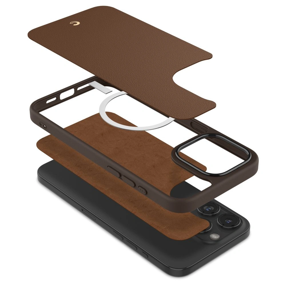 Hurtownia GSM - Etui Spigen Cyrill Kajuk Mag MagSafe Apple iPhone 15 Pro Max Saddle Brown - SPN2989 - {ean13} - Hurt