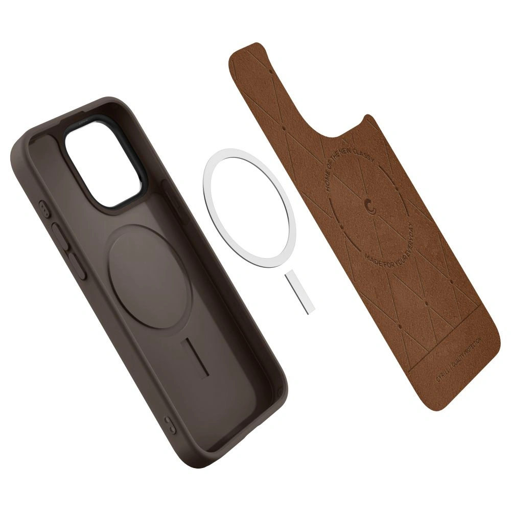 Hurtownia GSM - Etui Spigen Cyrill Kajuk Mag MagSafe Apple iPhone 15 Pro Max Saddle Brown - SPN2989 - {ean13} - Hurt