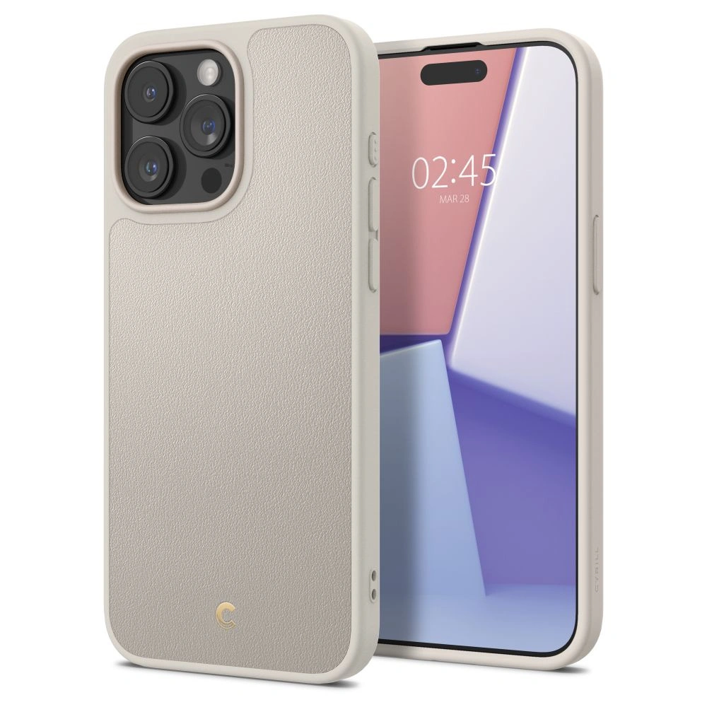 Hurtownia GSM - Etui Spigen Cyrill Kajuk Mag MagSafe Apple iPhone 15 Pro Max Krém - SPN2990 - {ean13} - Hurt