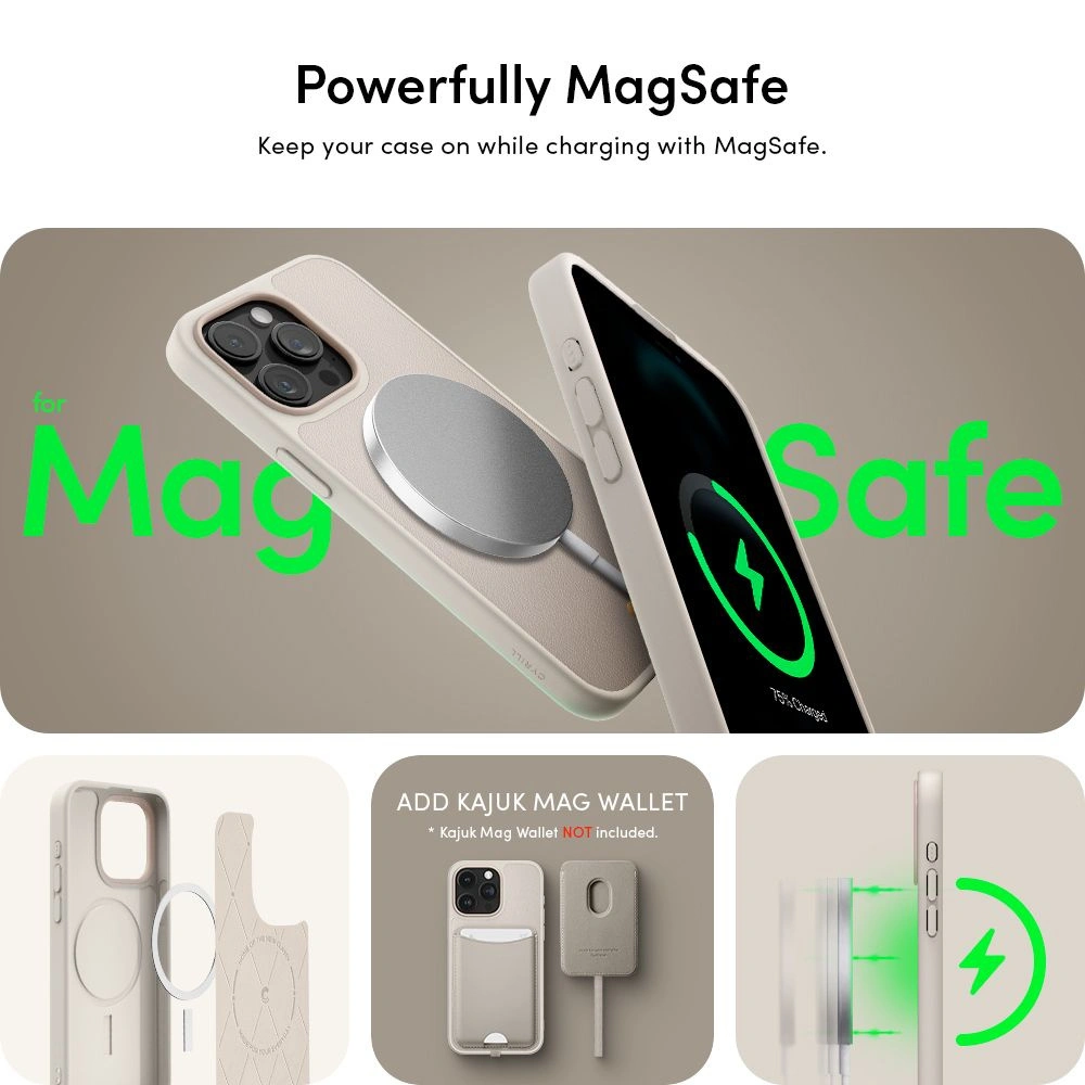 Wholesale Spigen Cyrill Kajuk Mag MagSafe Apple iPhone 15 Pro Max Cream - SPN2990 - {ean13} - Hurt