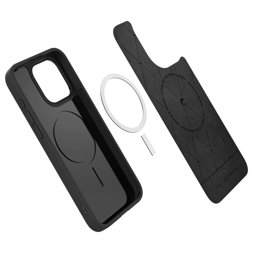 Hurtownia GSM - Etui Spigen Cyrill Kajuk Mag MagSafe Apple iPhone 15 Pro Max Fekete - SPN2991 - {ean13} - Hurt