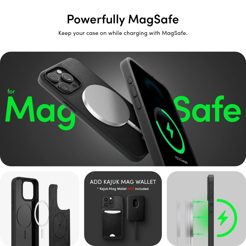 Hurtownia GSM - Etui Spigen Cyrill Kajuk Mag MagSafe Apple iPhone 15 Pro Max Fekete - SPN2991 - {ean13} - Hurt