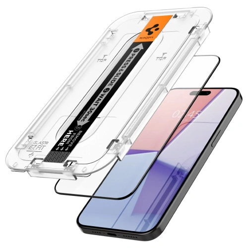 Szkło hartowane Spigen GLAS.tR ez Fit FC Apple iPhone 15 Pro Max Black
