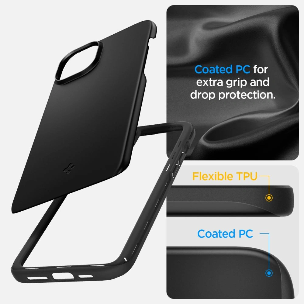 Hurtownia GSM - Case Spigen Thin Fit Apple iPhone 15 Plus / 14 Plus Schwarz - SPN2994 - {ean13} - Hurt