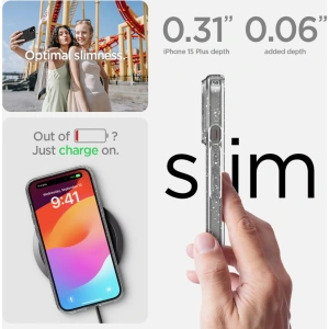 Etui Spigen Liquid Crystal Apple iPhone 15 Plus / 14 Plus Glitter Crystal