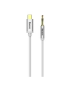 Kabel audio USB-C do mini jack 3,5mm Baseus Yiven 1.2m (biały)