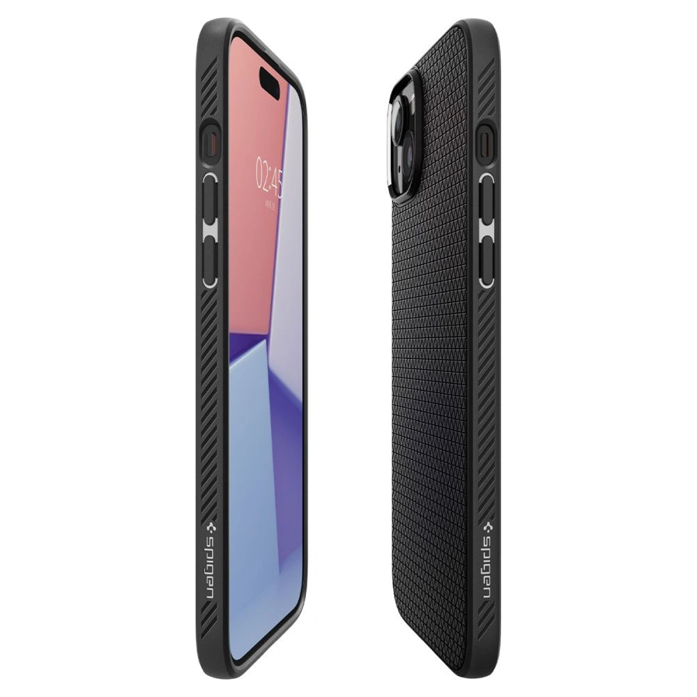 Hurtownia GSM - Case Spigen Liquid Air Apple iPhone 15 Plus / 14 Plus Matte Schwarz - SPN2997 - {ean13} - Hurt