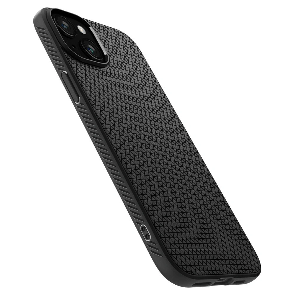 Hurtownia GSM - Etui Spigen Liquid Air Apple iPhone 15 Plus / 14 Plus Matt Fekete - SPN2997 - {ean13} - Hurt