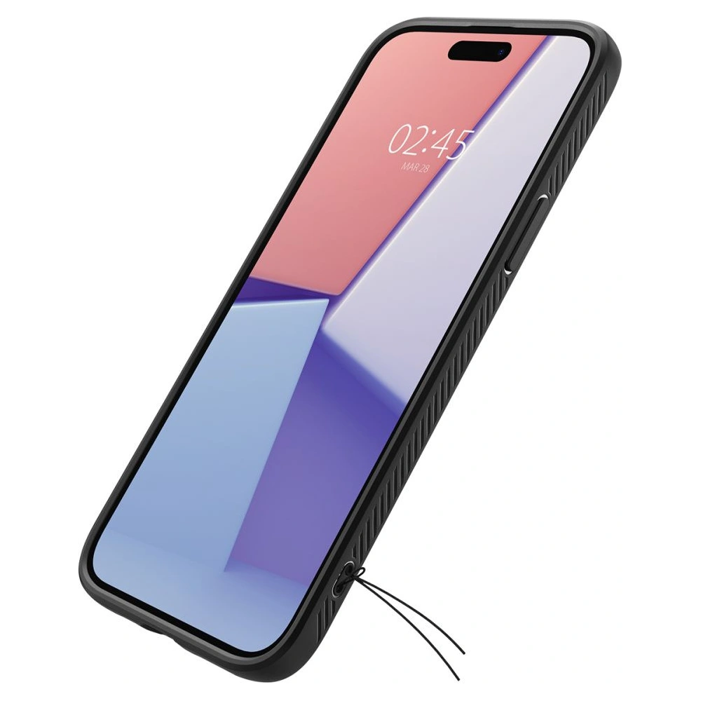 Hurtownia GSM - Case Spigen Liquid Air Apple iPhone 15 Plus / 14 Plus Matte Schwarz - SPN2997 - {ean13} - Hurt