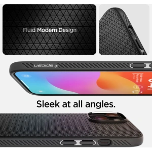 Etui Spigen Liquid Air Apple iPhone 15 Plus / 14 Plus Matte Black