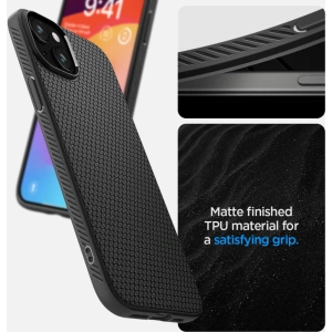 Etui Spigen Liquid Air Apple iPhone 15 Plus / 14 Plus Matte Black