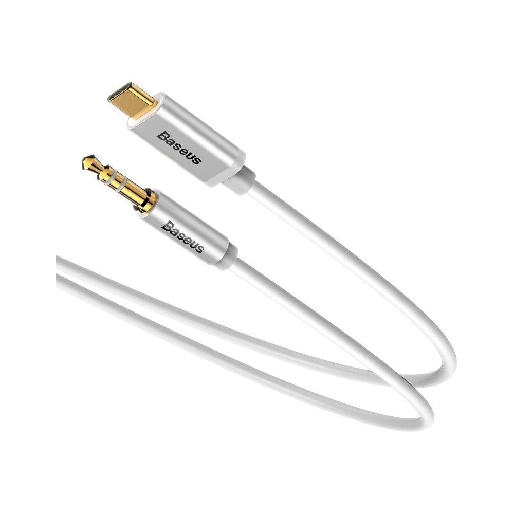 Hurtownia GSM - Kabel audio USB-C do mini jack 3,5mm Baseus Yiven 1.2m (bílý) - BSU359WHT - {ean13} - Hurt