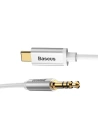 Hurtownia GSM - Kabel audio USB-C do mini jack 3,5mm Baseus Yiven 1.2m (bílý) - BSU359WHT - {ean13} - Hurt