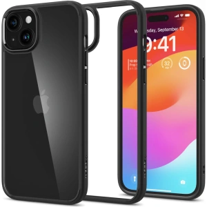 Etui Spigen Ultra Hybrid Apple iPhone 15 Plus / 14 Plus Negru Mat