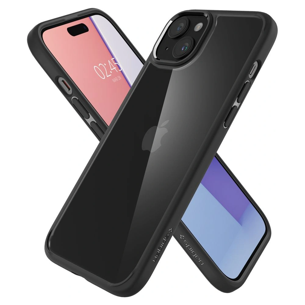 Hurtownia GSM - Case Spigen Ultra Hybrid Apple iPhone 15 Plus / 14 Plus Matte Schwarz - SPN2999 - {ean13} - Hurt