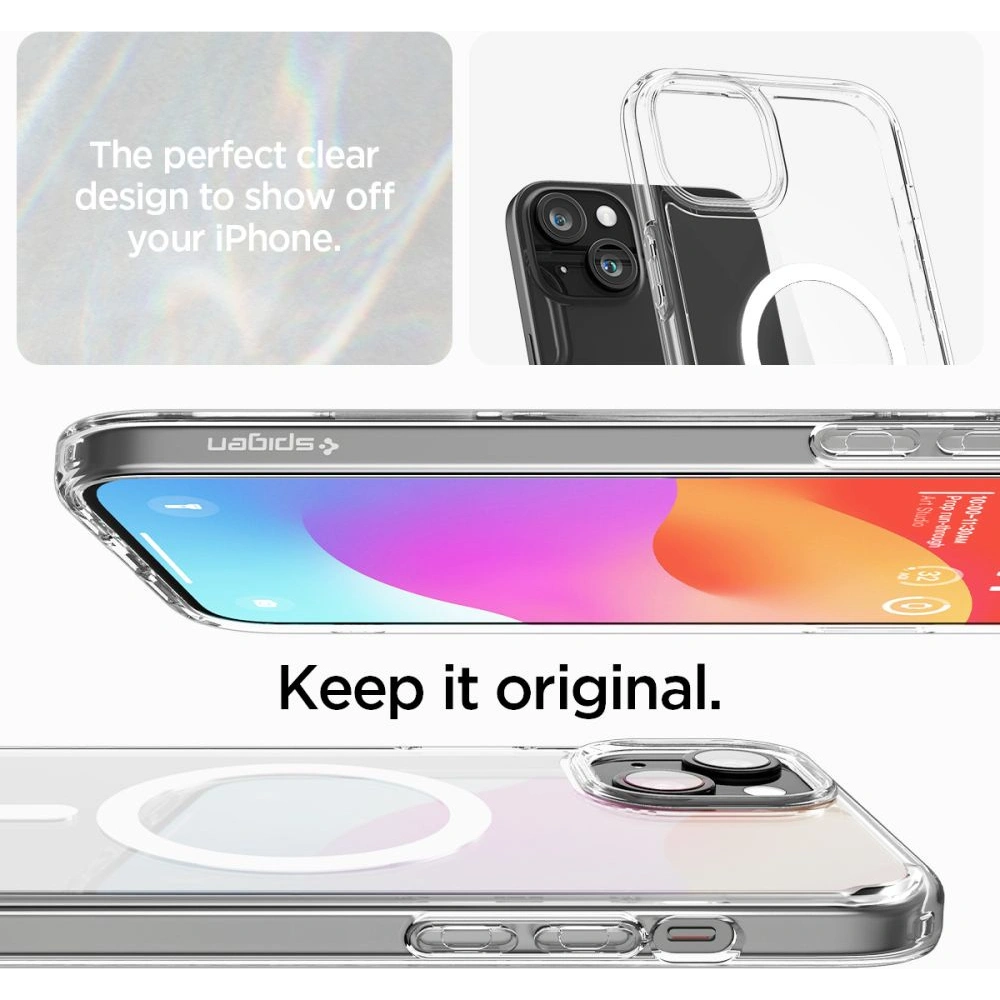 Hurtownia GSM - Case Spigen Ultra Hybrid Mag MagSafe Apple iPhone 15 Plus / 14 Plus Weiß - SPN3000 - {ean13} - Hurt