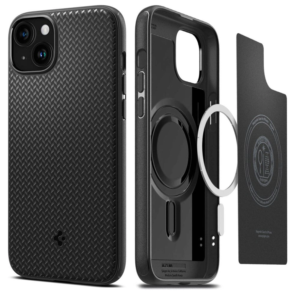 Hurtownia GSM - Case Spigen Mag Armor MagSafe Apple iPhone 15 Plus / 14 Plus Matt Schwarz - SPN3002 - {ean13} - Hurt