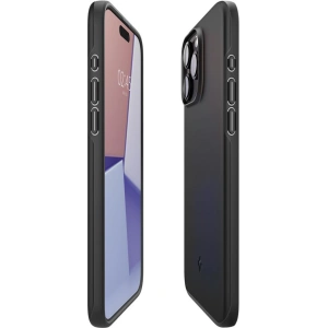 Hurtownia GSM - Etui Spigen Thin Fit Apple iPhone 15 Pro Max černé - SPN3008 - {ean13} - Hurt