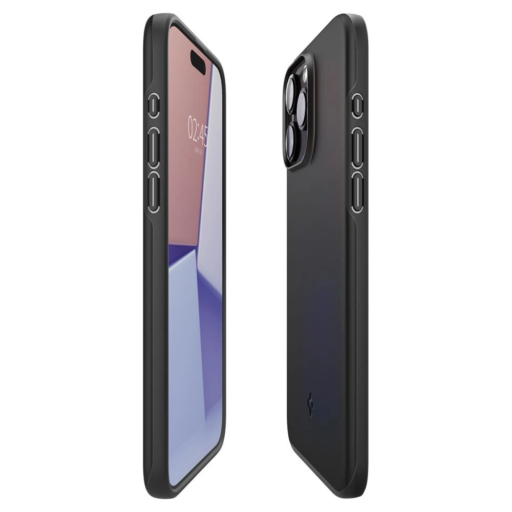 Hurtownia GSM - Etui Spigen Thin Fit Apple iPhone 15 Pro Max Fekete - SPN3008 - {ean13} - Hurt