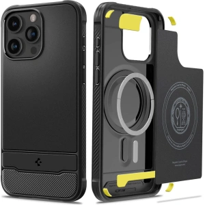 Wholesale Spigen Rugged Armor Mag MagSafe Apple iPhone 15 Pro Max Matte Black - SPN3012 - {ean13} - Hurt