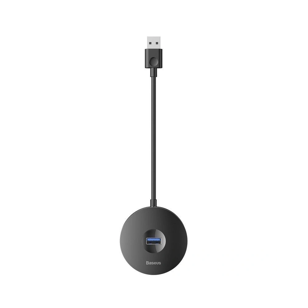 Hurtownia GSM - Hub 4w1 USB do USB 3.0 + 3x USB 2.0 Baseus 15cm (černý) - BSU361BLK - {ean13} - Hurt