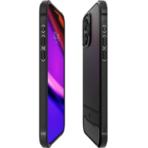 Hurtownia GSM - Etui Spigen Rugged Armor Mag MagSafe Apple iPhone 15 Pro Max Matná černá - SPN3012 - {ean13} - Hurt