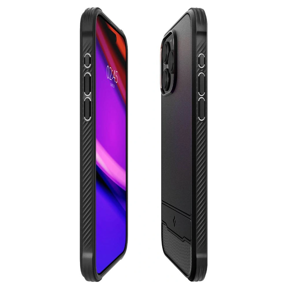 Hurtownia GSM - Etui Spigen Rugged Armor Mag MagSafe Apple iPhone 15 Pro Max Matt Fekete - SPN3012 - {ean13} - Hurt