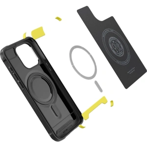 Hurtownia GSM - Etui Spigen Rugged Armor Mag MagSafe Apple iPhone 15 Pro Max Matná černá - SPN3012 - {ean13} - Hurt