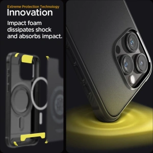 Hurtownia GSM - Etui Spigen Rugged Armor Mag MagSafe Apple iPhone 15 Pro Max Matná černá - SPN3012 - {ean13} - Hurt
