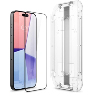 Sticlă securizată Spigen GLAS.tR ez Fit FC Apple iPhone 15 Pro Negru