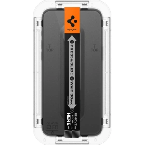Sticlă securizată Spigen GLAS.tR ez Fit FC Apple iPhone 15 Pro Negru