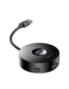 Hurtownia GSM - Hub 4w1 USB do USB 3.0 + 3x USB 2.0 Baseus 15cm (černý) - BSU361BLK - {ean13} - Hurt