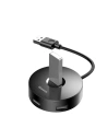 Wholesale Baseus Hub 4in1 USB 3.0 + 3x USB 2.0 15cm Black - BSU361BLK - {ean13} - Hurt