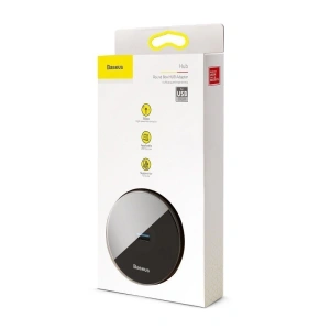 Hub 4w1 USB do USB 3.0 + 3x USB 2.0 Baseus 15cm (czarny)