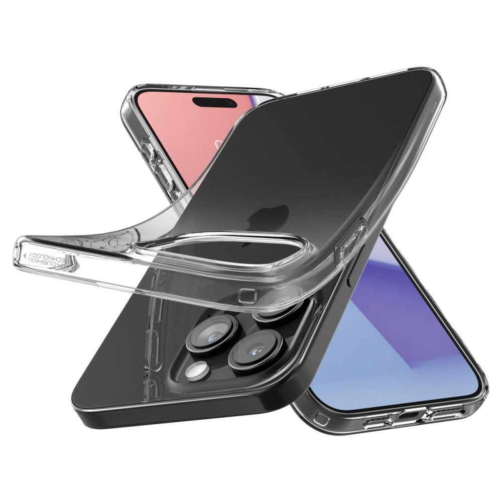 Hurtownia GSM - Etui Spigen Liquid Crystal Apple iPhone 15 Pro Crystal Clear - SPN3016 - {ean13} - Hurt