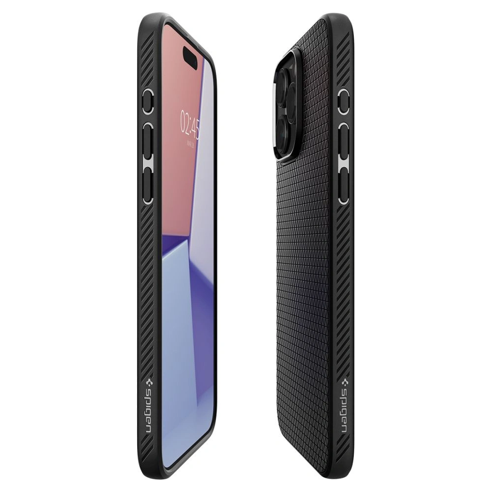 Hurtownia GSM - Etui Spigen Liquid Air Apple iPhone 15 Pro Matná Černá - SPN3019 - {ean13} - Hurt