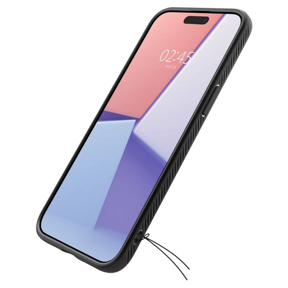 Hurtownia GSM - Etui Spigen Liquid Air Apple iPhone 15 Pro Matná Černá - SPN3019 - {ean13} - Hurt