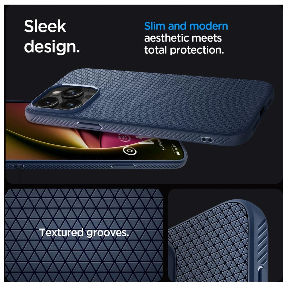 Hurtownia GSM - Etui Spigen Liquid Air Apple iPhone 15 Pro Námořnická modrá - SPN3020 - {ean13} - Hurt